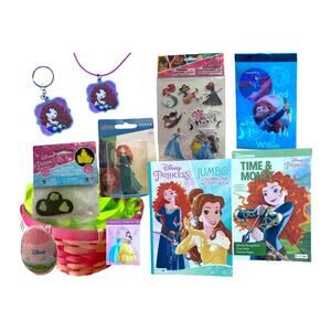 Disney Brave Merida Easter Basket Gift Set Princess Toy Bundle Books Kids Gift